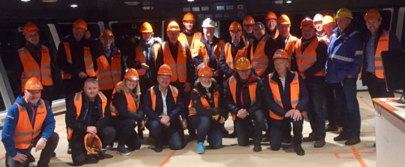 Bedriftbesøk til Kleven Verft / Omvisning Mærsk Mover
